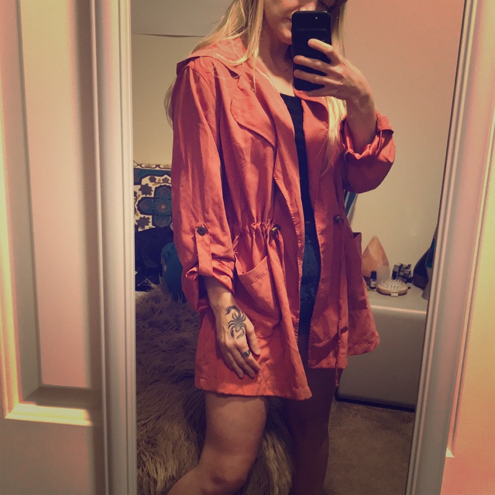 Live a Little Light Rain Jacket